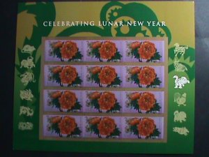 ​UNITED STATES-2016 SC#5057 YEAR OF THE MONKEY DIE CUT MINI SHEET   MNH-VF