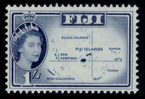 FIJI QEII SG306, 1s light blue & blue, NH MINT.