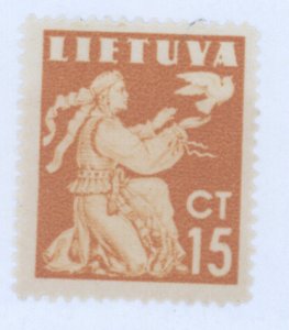 Lithuania, Scott #319, MNG