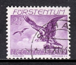 Liechtenstein - Scott #C23 - Used - Horizontal crease, pencil/rev. - SCV $12