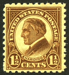 U.S. #582 MINT OG NH