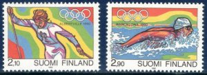 FINLAND 1992 Olympics; Scott 878-79; MNH