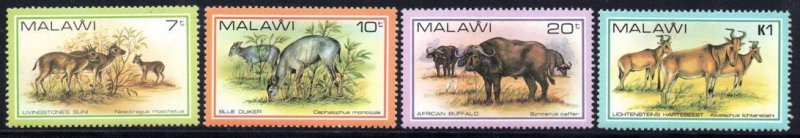 Malawi - 1981 Wildlife Set MNH** SG 633-636