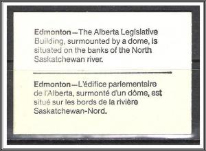 Canada #BK82a Complete Booklet Alberta