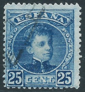 Spain, Sc #279, 25c Used