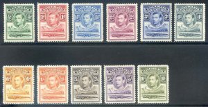 Basutoland 1938 set SG18/SG28 Mounted Mint