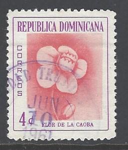 Dominican Republic Sc # 490 used (DT)