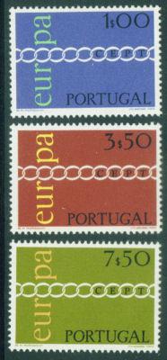 PORTUGAL Scott 1094-6, CEPT Europa 1971  MNH** set