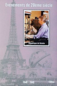 J.L. BAIRD BRITISH INVENTOR AND PIONEER OF TELEVISION 1998 MNH** Sheet LX64-