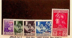 ITALY-AEGEAN ISL - COO Sc 12-6 LH ISSUE OF 1930 - FERRUCCI SET