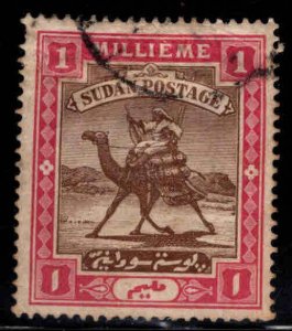 SUDAN Scott 9 Used Camel Post wmk 71, 1898
