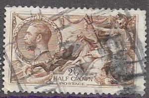 GB #173a  2sh6p  George V lt brown  (U) CV $290.00