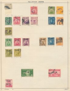 Philippines Mid Period M&U Collection on Pages (Apx 150+Items) UK3257