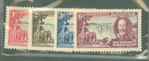 Southern Rhodesia #33-36 Unused Single (Complete Set) (Jubilee)