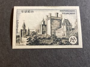 ICOLLECTZONE France 825 Imperf XF NH Castle  (1)