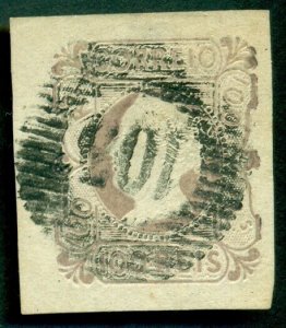 PORTUGAL #4 Used, signed Bloch, huge stamp, XF Gem, Scott $1,900.00