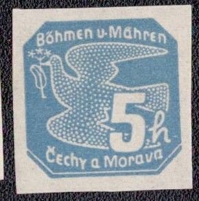 Bohemia and Moravia P2 1939 MH