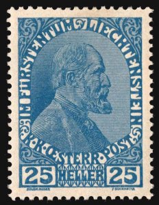 Liechtenstein Scott 9 Unused hinged.