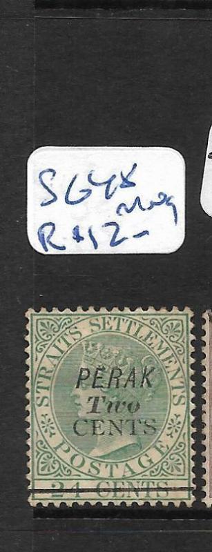 MALAYA PERAK (P0606B)  QV 2C/24C   SG 48  MNG