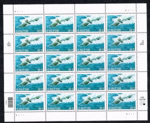 U.S. Submarines fuul sheet MNH