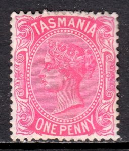 Tasmania - Scott #60 - MH - Major paper adhesion/rev. - SCV $7.50