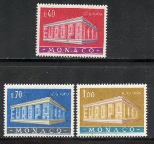 Monaco # 722-4, Mint Never Hinge