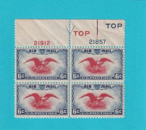 US C23 MNH PLATE BLOCK OF FOUR TYPE 1 VALUATION B