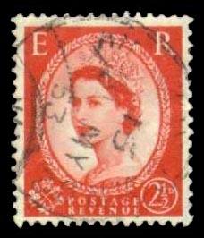 Great Britain #296 Queen Elizabeth II, used (0.25)