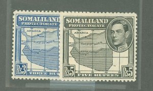 Somaliland Protectorate #94-95 Unused Multiple