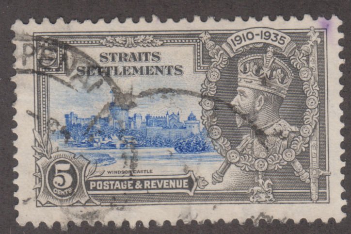 Straits Settlements 213 Silver Jubilee Issue 1935