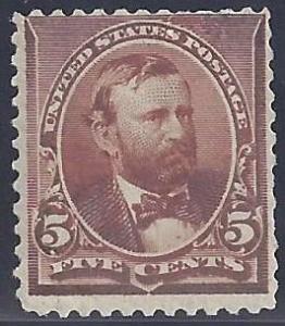 Scott #223 Mint PH OG Fine