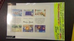 Pitcairn Islands 1991 Celebrations Scott# 347 S/S Mint Hinge on selvage/1 stamp