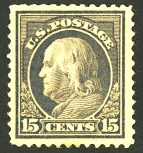 U.S. #418 MINT OG HR THINS