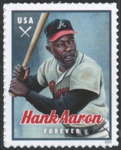 SC#5908 (Forever) Hank Aaron Single (2024) SA