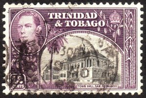 1944, Trinidad and Tobago 12c, Used, Sc 57