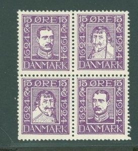 Denmark #171a Unused Multiple