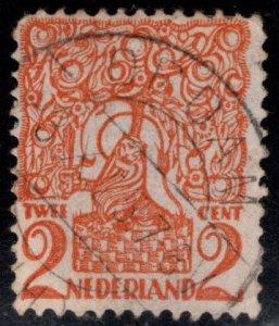 Netherlands Scott 114 Used 1923 stamp