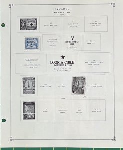 Ecuador Comprehensive Collection of 100s Mint & Used 1865-1978 ZAYIX 0825L1824