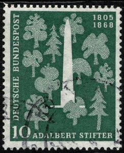 GERMANY 1955 150th BIR. ANNIV of STIFTER USED (VFU) SG1146  P.14 SUPERB