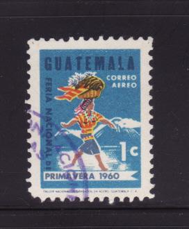 Guatemala C270 Set U Woman Carrying Fruit Basket (B)