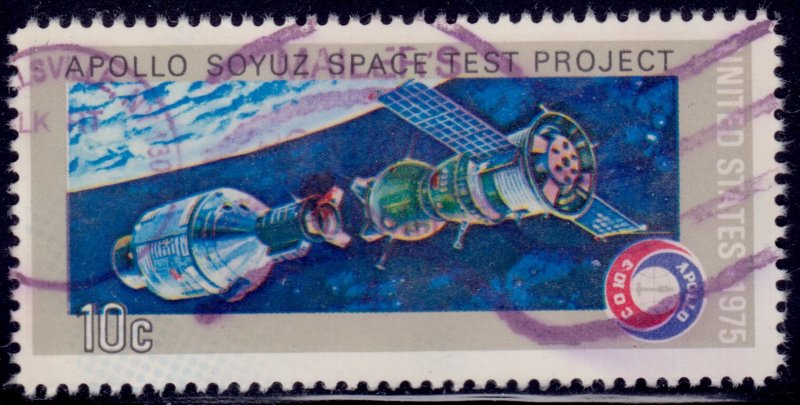 United States, 1975, Apollo Soyuz Space Mission, 10c, #1569, used**