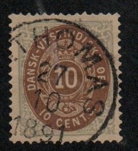 Danish West Indies 10 Used (5)