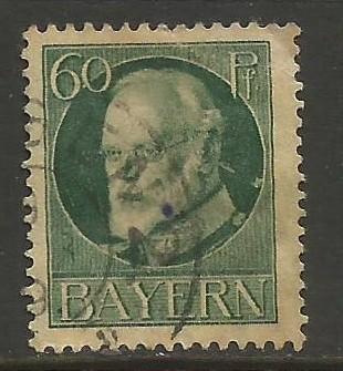 GERMANY BAVARIA 107 VFU 164C-4