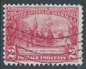 U.S., Sc #329, 2c Used