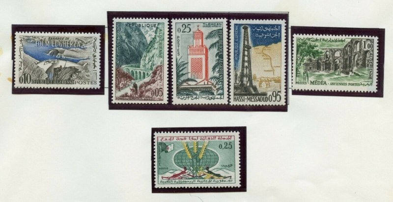 ALGERIA  SELECTION OF MINT NEVER HINGED STAMPS AS SHOWN