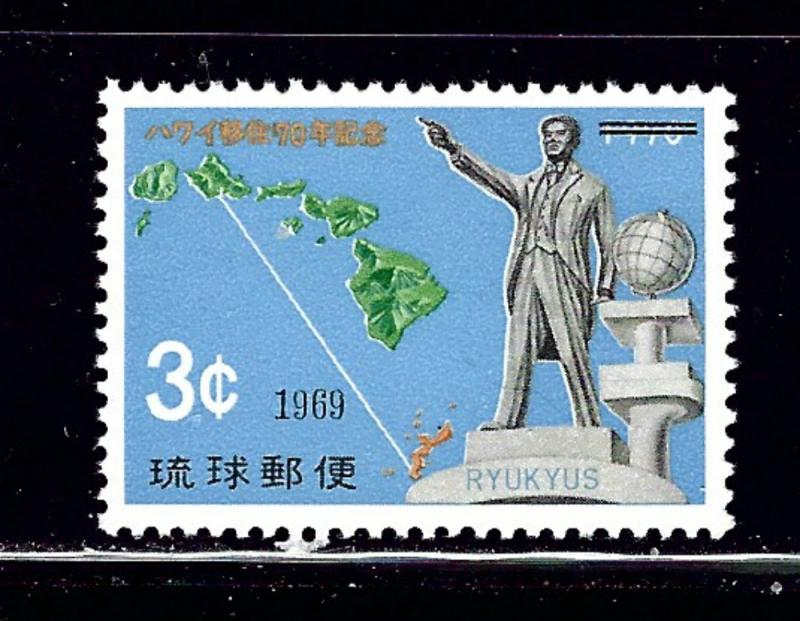 Ryukyu Is 192 MNH 1969 issue