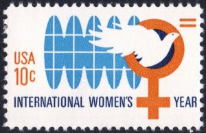 SC#1571 10¢ International Women's Year (1975) MNH