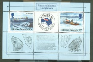 Pitcairn Islands #248  Souvenir Sheet