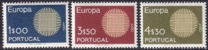 Portugal 1970 Sc 1060-2 set MNH**