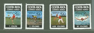 Costa Rica #C782-C785  Single (Complete Set) (Baseball) (Soccer)